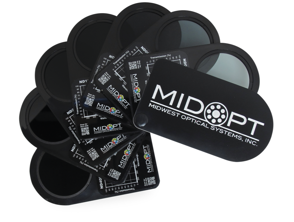 MidOpt NS100 Neutral Density Filter Swatch Kit