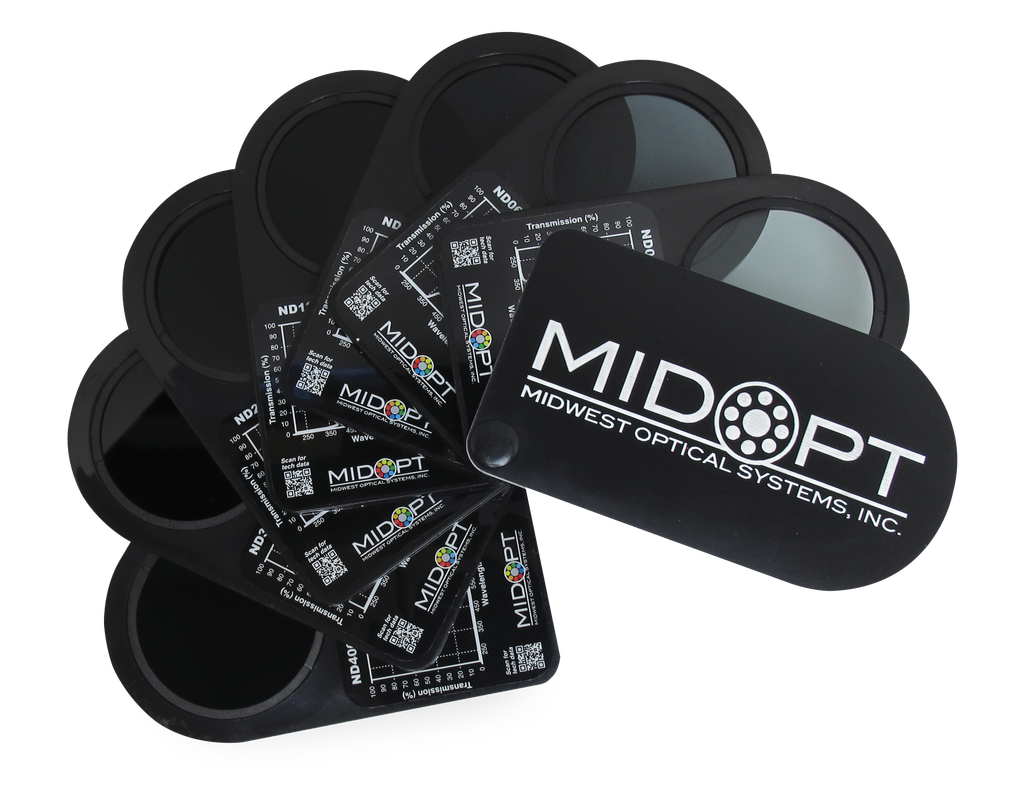 MidOpt NS100 Neutral Density Filter Swatch Kit